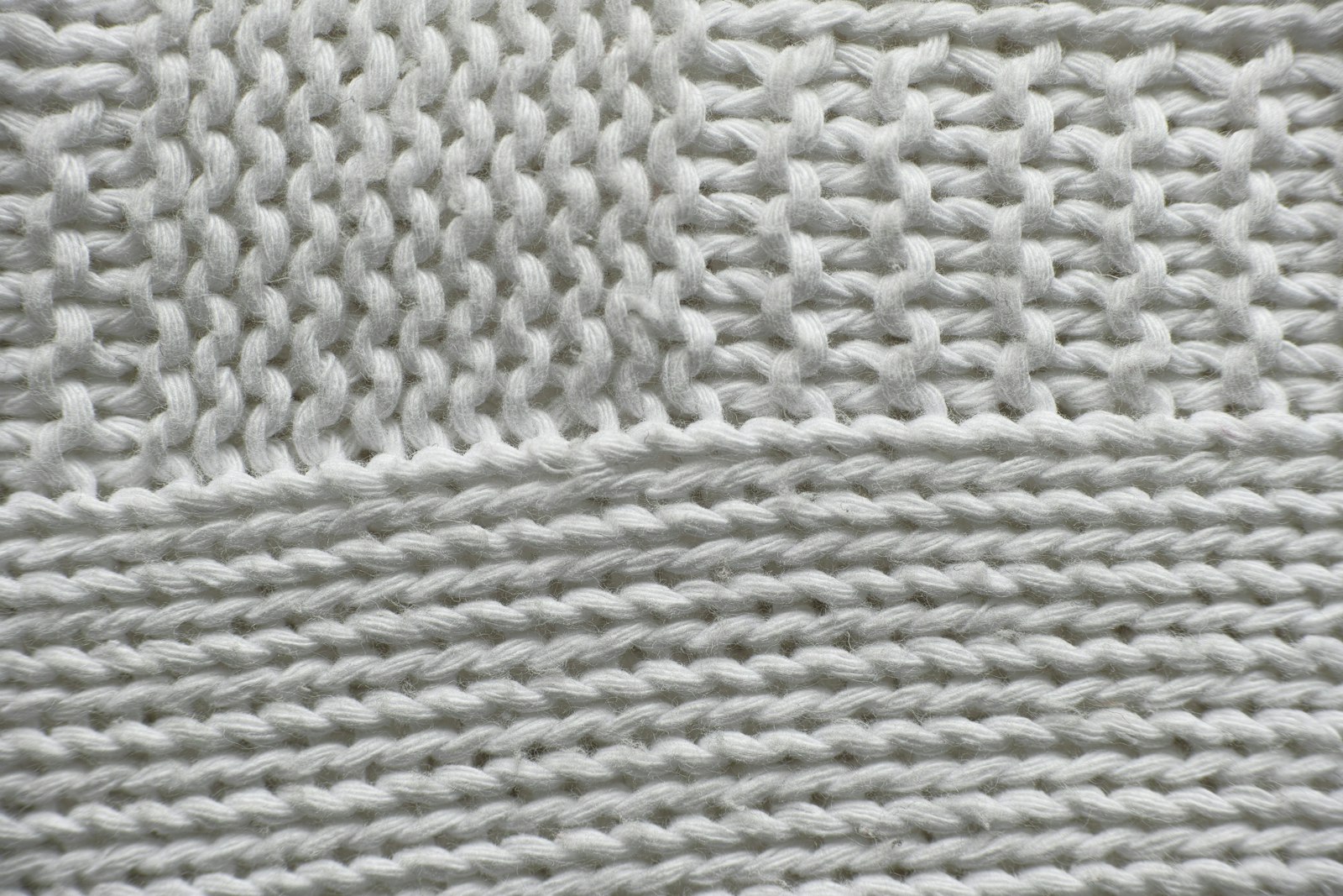 Knit structure close-up